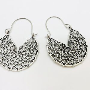 Silver Boho earrings